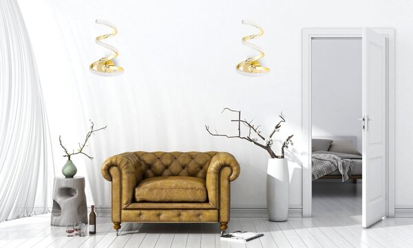 LED fali lámpa SPRING UP APP830-W Arany