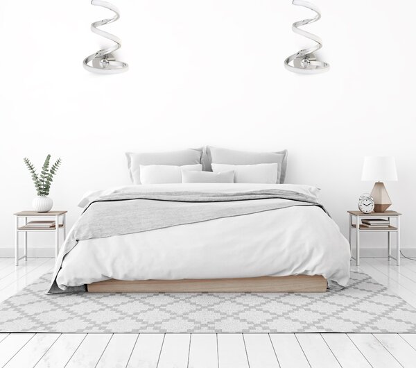 LED fali lámpa SPRING UP APP831-W Króm