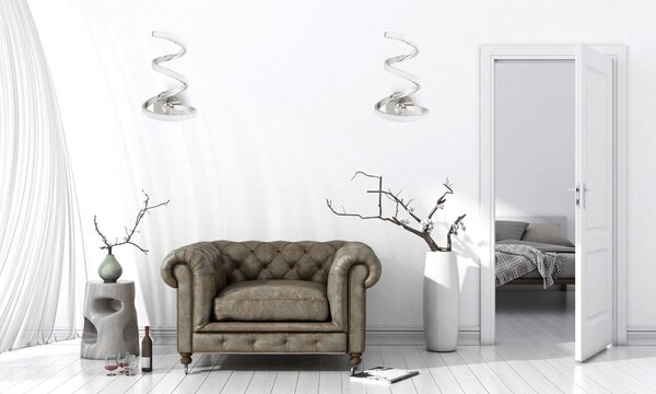 LED fali lámpa SPRING UP APP831-W Króm
