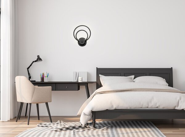 LED fali lámpa APP1042-W BLACK MATT