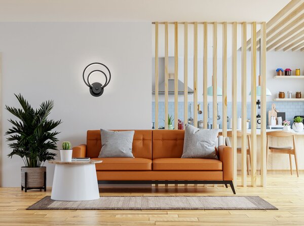 LED fali lámpa APP1042-W BLACK MATT