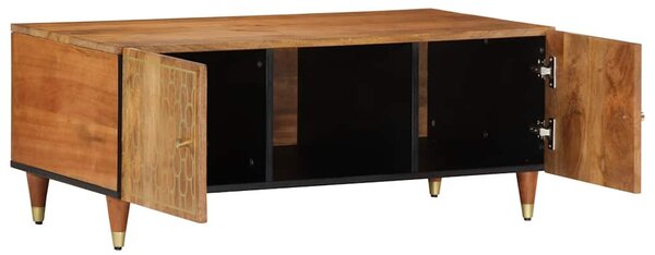 Tömör mangófa dohányzóasztal 100 x 54 x 40 cm