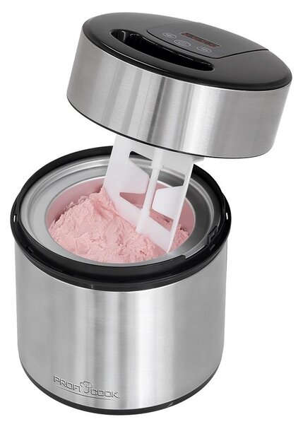 ProfiCook PC-ICM 1140 3in1 Fagylaltkészítő 1,8L - Acél