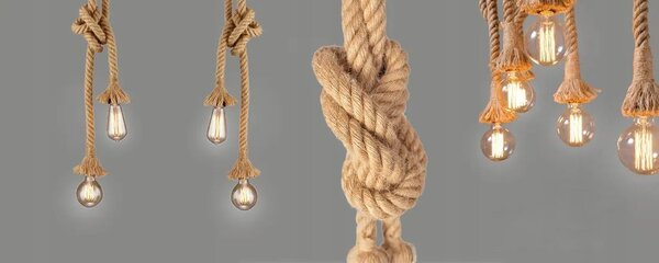Lámpa Spider Rope 8