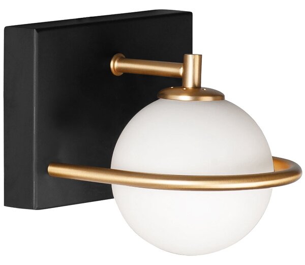 Fali lámpa APP1220-1W Black Gold
