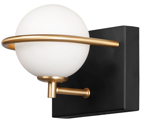 Fali lámpa APP1220-1W Black Gold