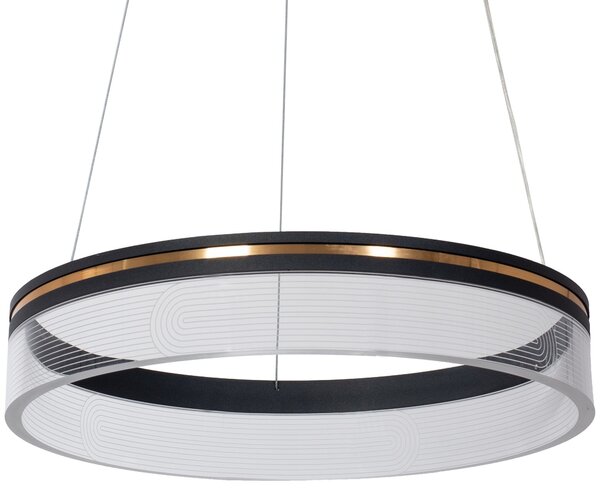 Mennyezeti lámpa APP1191-CP 40cm Black