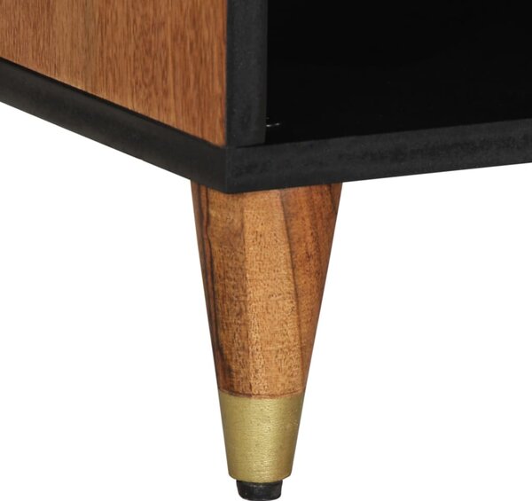 Tömör mangófa TV-szekrény 100 x 33 x 46 cm