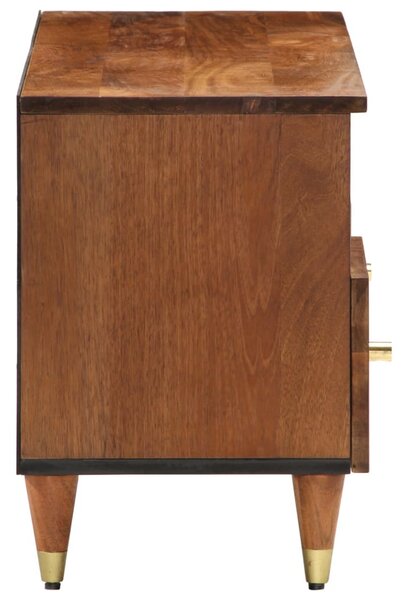 Tömör mangófa TV-szekrény 100 x 33 x 46 cm