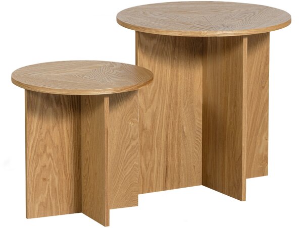 Hoorns Két kerek asztali készlet Abys 45/35 cm