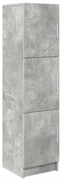 Asztal 2 pcs Beton Szürke
