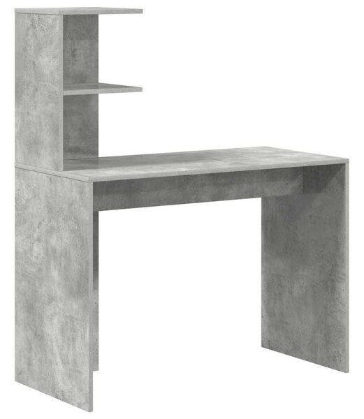Asztal 2 pcs Beton Szürke
