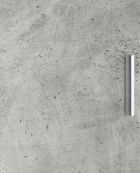 Asztal 2 pcs Beton Szürke