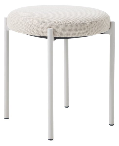 Krémszínű fém ülőke Pelican – Unique Furniture