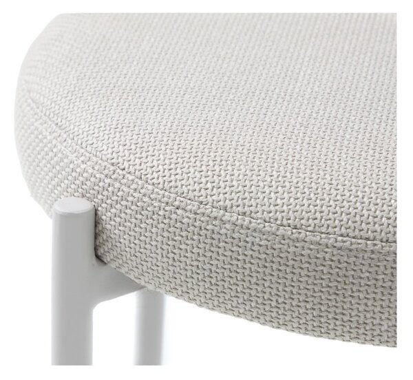 Krémszínű fém ülőke Pelican – Unique Furniture