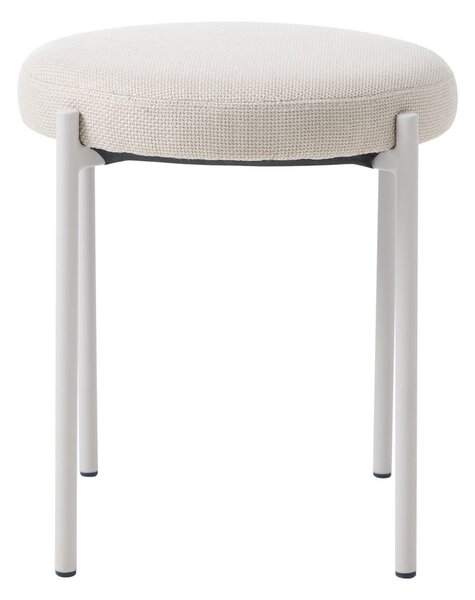 Krémszínű fém ülőke Pelican – Unique Furniture