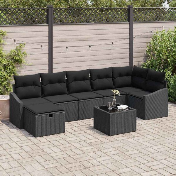 Kanapé Szett 8 db polirattan