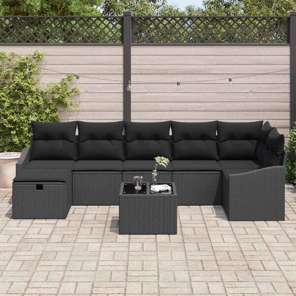 Kanapé Szett 8 db polirattan