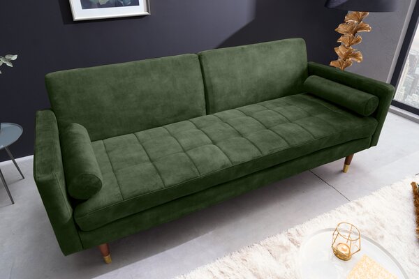 COUTURE design kanapé - 195cm - zöld