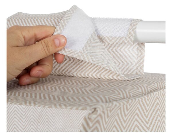 Függő textil gardróbrendszerező Nancy – Compactor