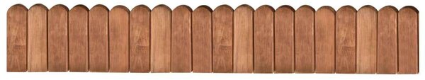 3 db Fenyőfa Bordűr - 120cm - Impregnált