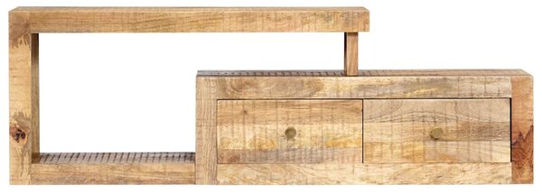 Tömör mangófa TV-szekrény 120 x 30 x 40 cm