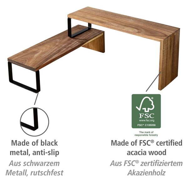 Fa kiegészítő polc Vali – Wenko