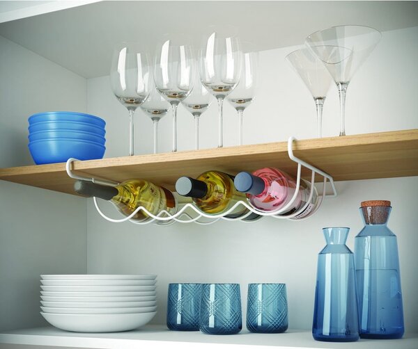 Rozsdamentes acél hűtőszekrény rendszerező Cool-Bottle – Metaltex