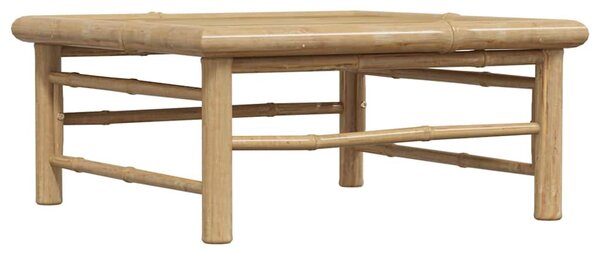 Bambusz kerti asztal 65 x 65 x 30 cm