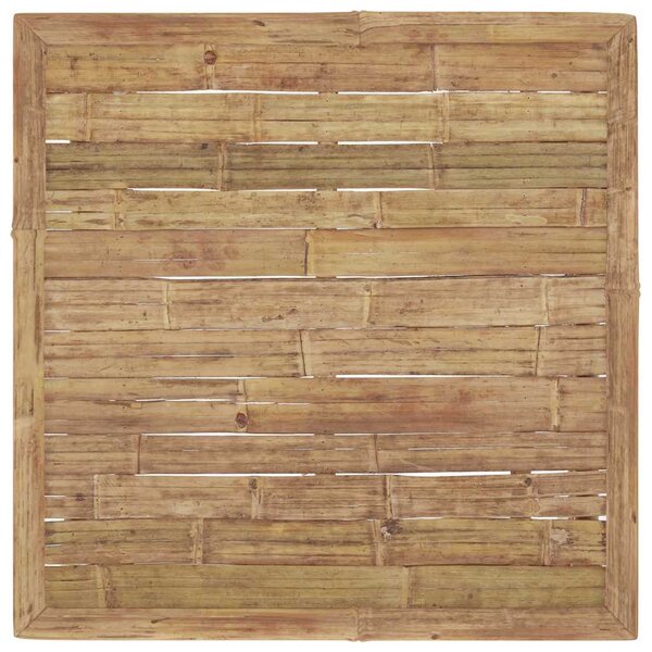 Bambusz kerti asztal 65 x 65 x 30 cm