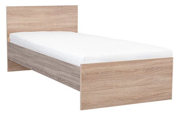 Miami egyszemélyes ágy 90x200 cm sonoma tölgy-yorki tölgy