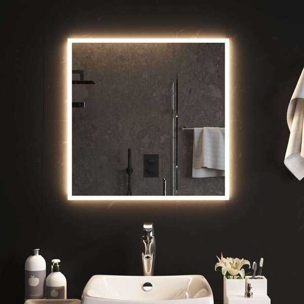 VidaXL LED-es fürdőszobatükör 60 x 60 cm