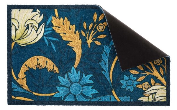 Lábtörlő 50x80 cm William Morris Blue – Artsy Doormats