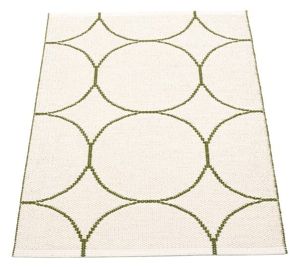 Sötétzöld kültéri-beltéri szőnyeg 70x100 cm Boo Dark Olive – Pappelina