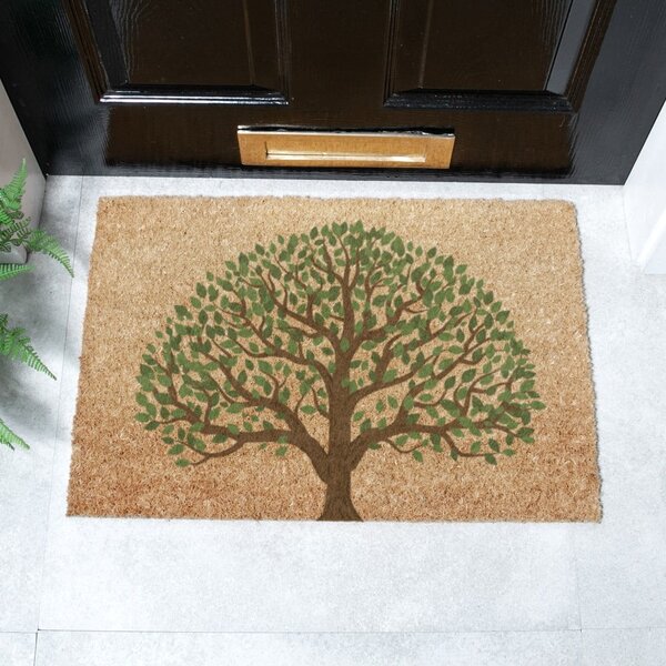 Kókuszrost lábtörlő 40x60 cm Tree of Life – Artsy Doormats