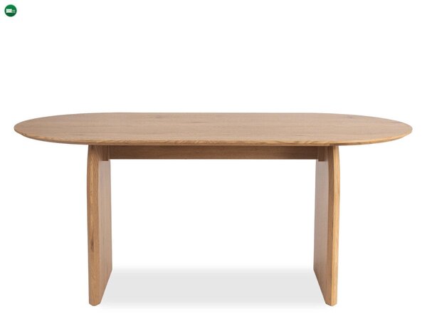 Modern ovális étkezőasztal TINO 190 cm tölgy