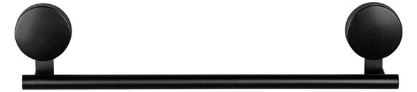 Static-Loc® Pavia fekete fali törölközőtartó, szélesség 40 cm - Wenko