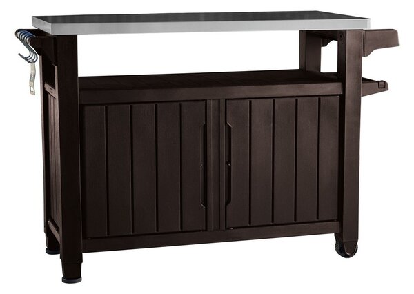 Tárolóasztal grillezéshez 134x52 cm Unity – Keter
