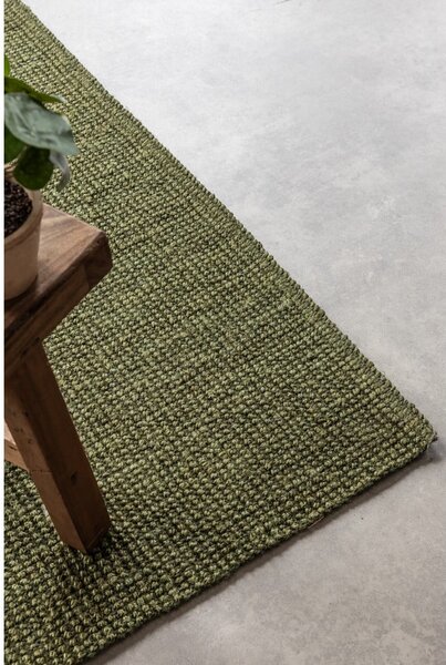 Khaki juta szőnyeg 60x90 cm Bouclé – Hanse Home