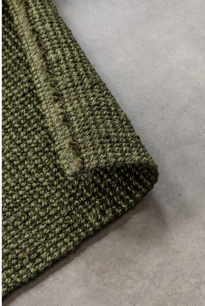 Khaki juta szőnyeg 60x90 cm Bouclé – Hanse Home