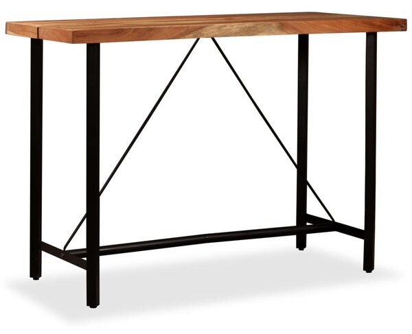 Tömör akácfa bárasztal 150 x 70 x 107 cm