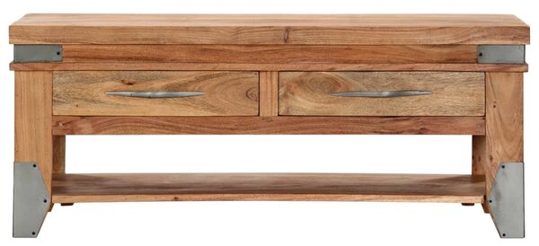 Tömör akácfa dohányzóasztal 110 x 52 x 45 cm