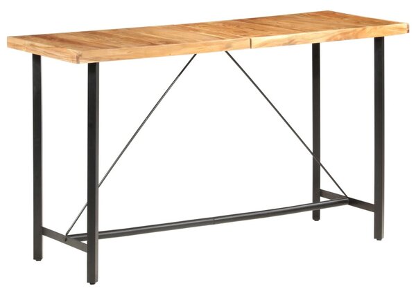 Tömör akácfa bárasztal 180 x 70 x 107 cm