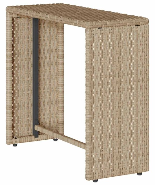 5 részes polyrattan kerti kanapé garnitúra párnákkal stackable