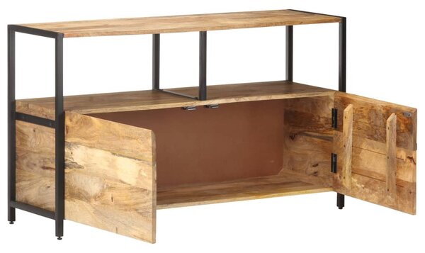 Tömör mangófa tálalószekrény 110 x 35 x 65 cm