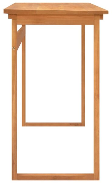 Tömör tíkfa íróasztal 120 x 45 x 75 cm