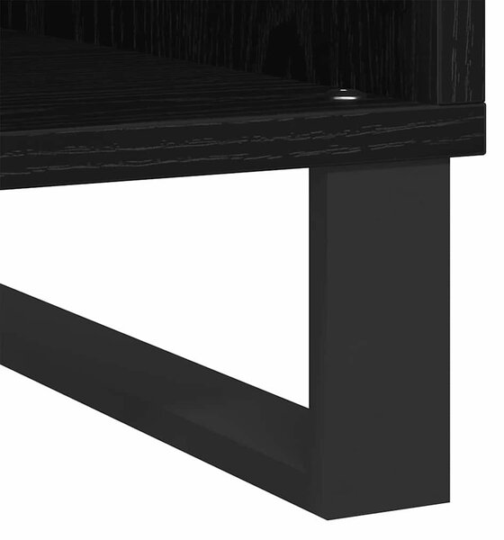 Hanglemez szekrény Fekete tölgy 100 x 38 x 48 cm Faanyag