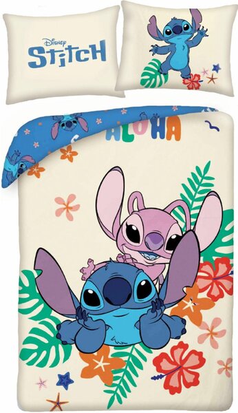 Disney Lilo és Stitch, A csillagkutya Fun ágyneműhuzat 140×200cm, 70×90 cm
