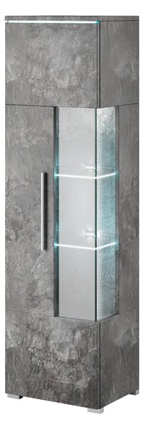 Vitrin Indiko Typ 05 (B) (schiefer) (világítással)