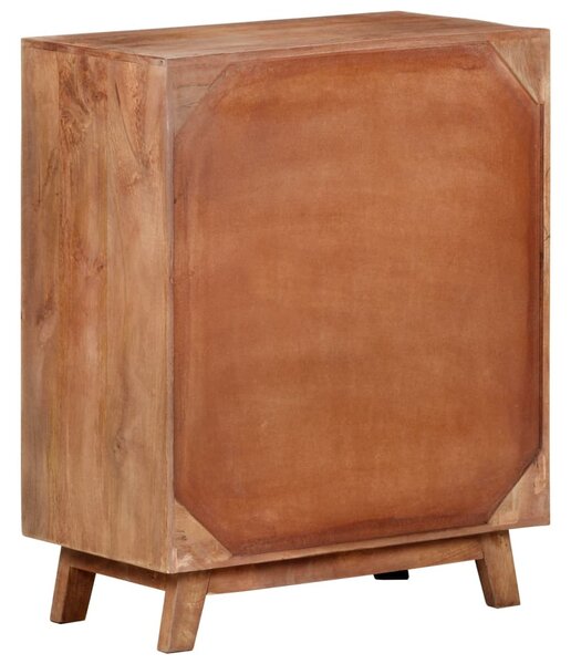 Tömör mangófa tálalószekrény 61 x 35 x 76 cm